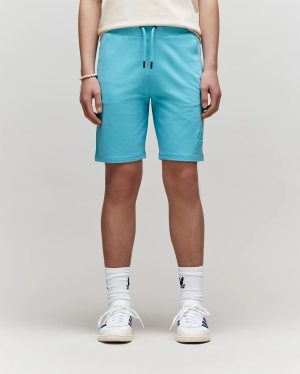 KIDS LEVANZO EMBROIDERED MICRO FRENCH TERRY SWEATSHORT - B0R578F200