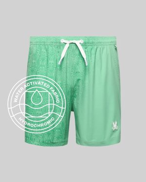 KIDS SAMOS HYDROCHROMIC PRINTED SWIM TRUNK - B0W453F200