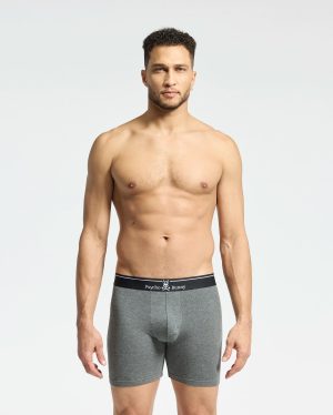 MENS SOLID KNIT 2 PACK BOXER BRIEF - B6V906ARCM