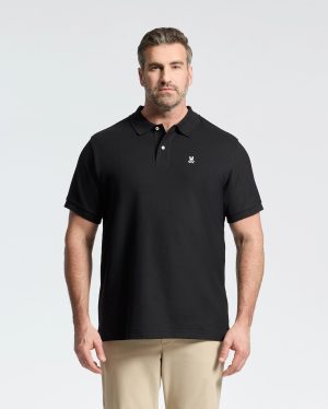 MENS BIG AND TALL CLASSIC PIQUE POLO SHIRT - B9K001ARPC