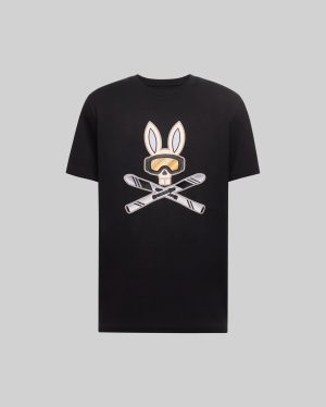 MENS BIG AND TALL INDIGO BUNNY GRAPHIC TEE - BT0200028