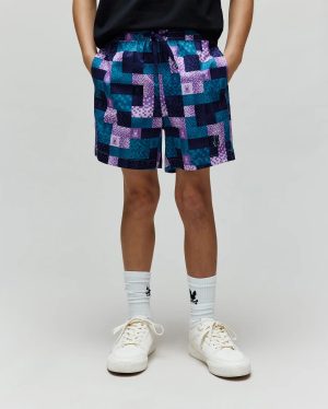 KIDS OLIVIER ALL OVER BUNNY SWIM TRUNK - KB1000031