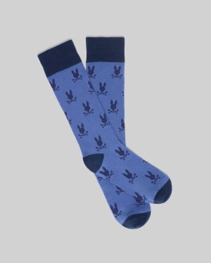 MENS ALL OVER BUNNY DRESS SOCK - MO2200022