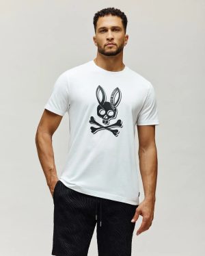 MENS SERGE EMBROIDERED BUNNY GRAPHIC TEE - MT0200405