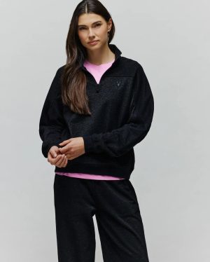 WOMENS JULES LUREX 1/4 ZIP PULLOVER - WT0500003